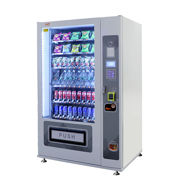 Automatic Combo Vending Machine for Snacks and Drinks - 24/7 Self-Service