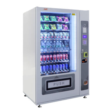 Automatic Combo Vending Machine for Snacks and Drinks - 24/7 Self-Service