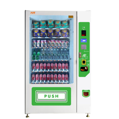 Automatic Combo Vending Machine for Snacks and Drinks - 24/7 Self-Service