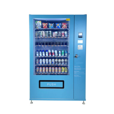 Automatic Combo Vending Machine for Snacks and Drinks - 24/7 Self-Service