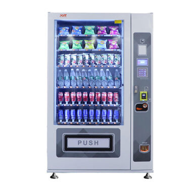 Automatic Combo Vending Machine for Snacks and Drinks - 24/7 Self-Service