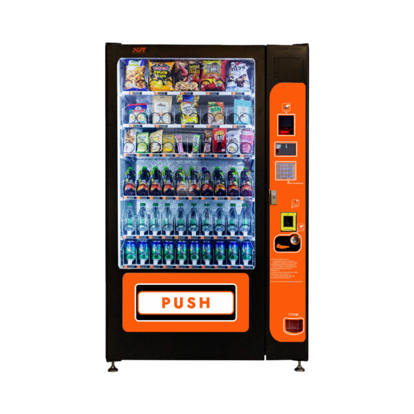 Automatic Combo Vending Machine for Snacks and Drinks - 24/7 Self-Service
