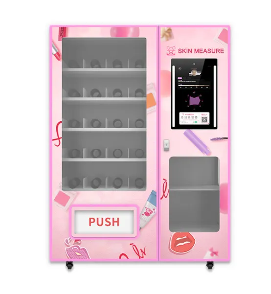 : Export automatic combo vending machine for snacks, drinks, and hot food