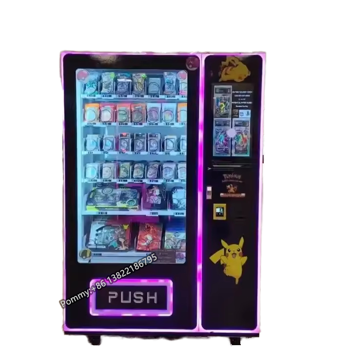 Energy-efficient smart snack and frozen drink vending machine