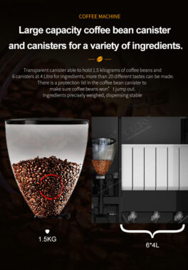 TCN large combo coffee, snack, and beverage vending machine for business