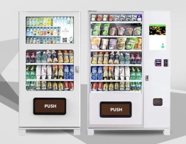 vending machine with custom branding